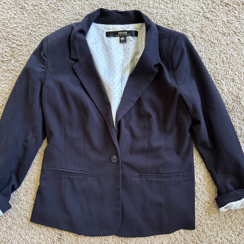 Kensie Black Women's Blazer size medium